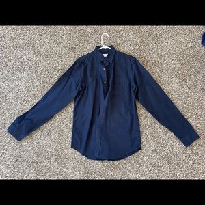 GAP Navy Blue Button Down